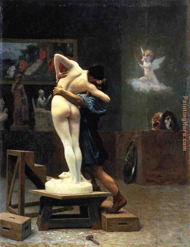 Jean-Leon Gerome Pygmalion and Galatea